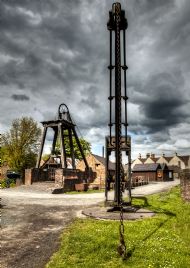Pit Headgear and Crane